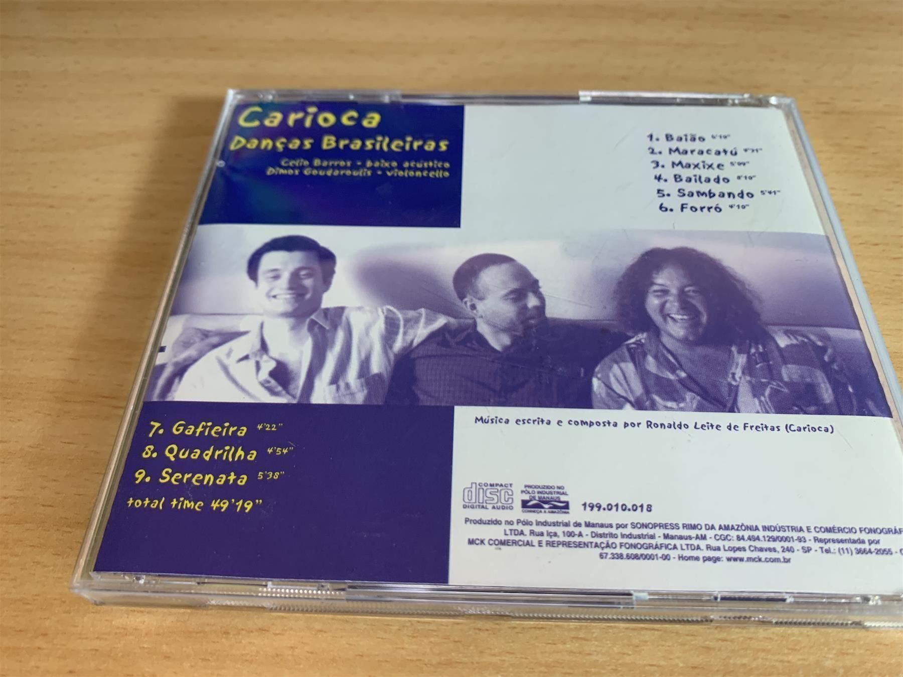 CD: Carioca – Danças Brasileiras – Usato da Rikon im Tösstal venduto da Alpenmutz 1