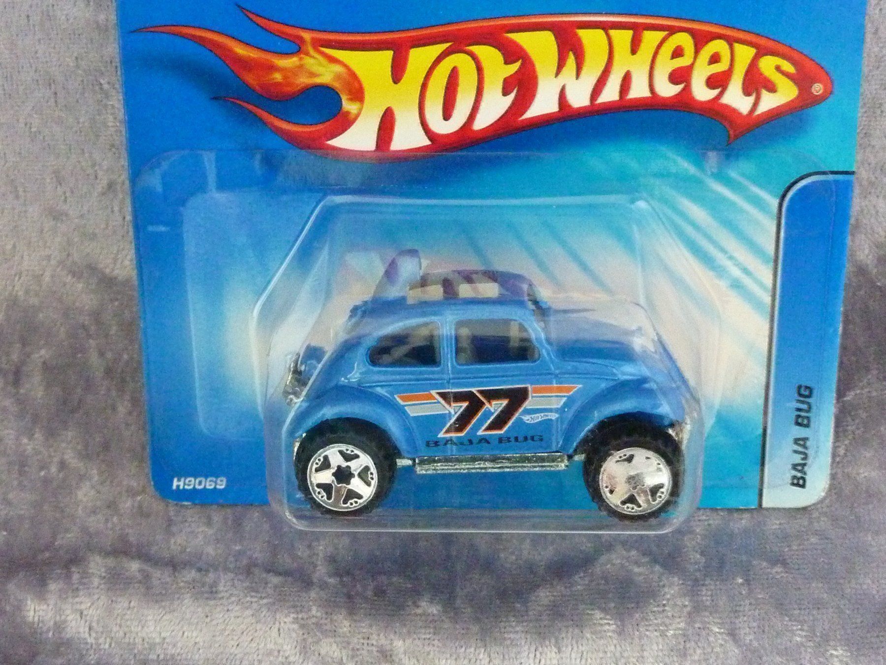 Hot Wheels Modellini d'auto: VW Baja Bug #77 1:64 – Nuovo e nell'imballaggio originale da Dürrenäsch venduto da modellautos4you