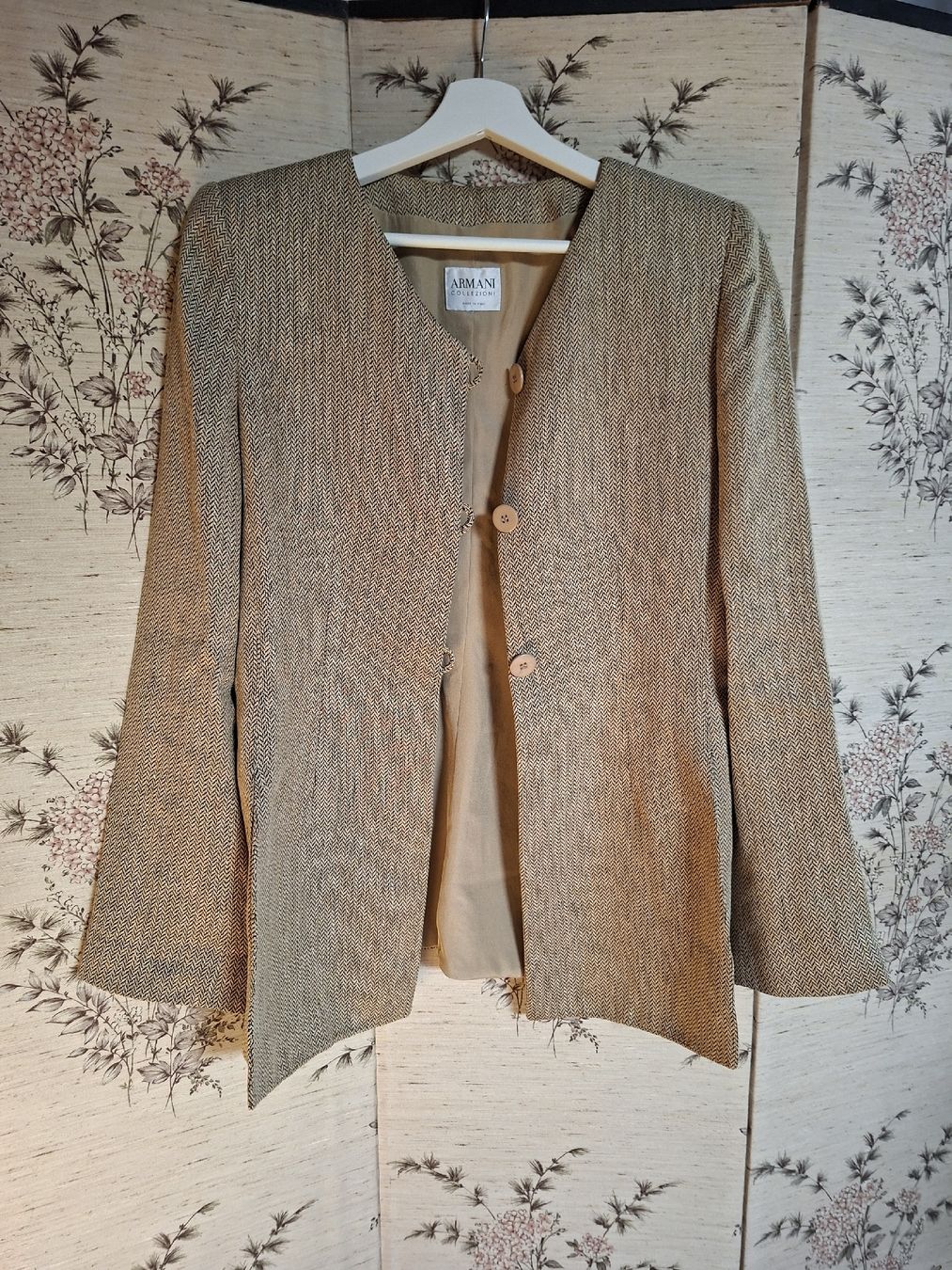 Armani Jacken: Blazer Armani en lin - Taille M – Gebraucht aus Lausanne von Super-cerise