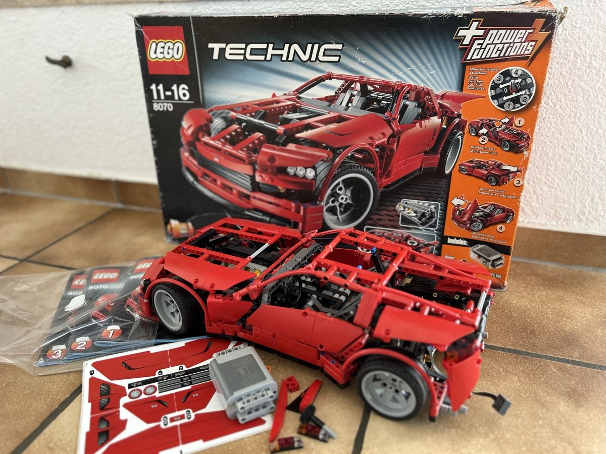 Lego Kit di costruzioni: LEGO Technic 8070, Supercar mit Original Verpackung – Usato da Wegenstetten venduto da Pumukel85 4