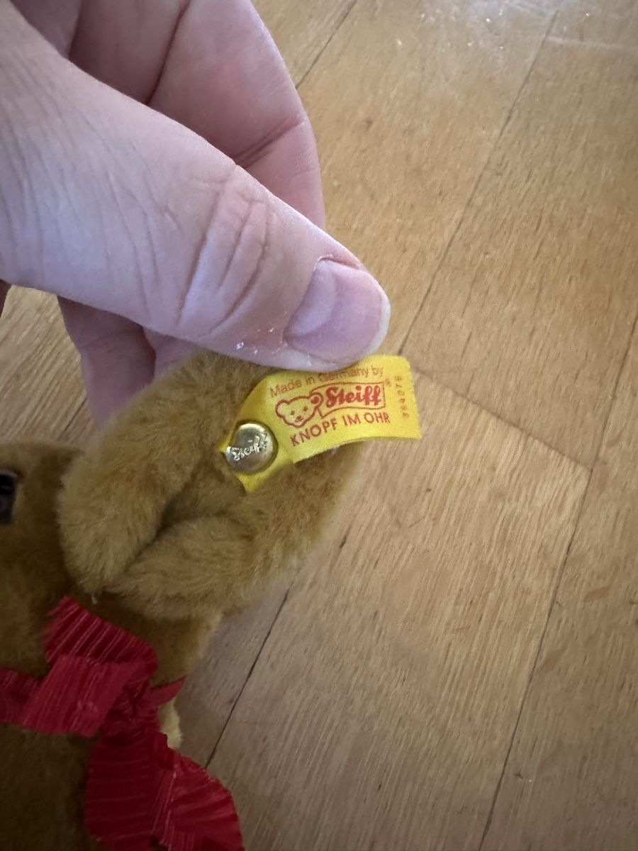 Steiff Giocattoli: Steiff Lindt Hase alt top – Usato da Bern venduto da Ruhrallee 2