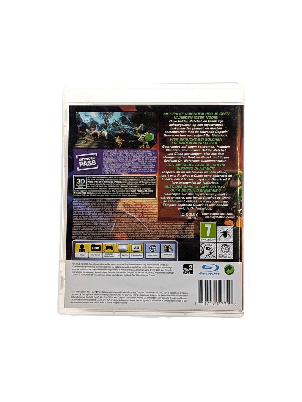 Sony Spiele: Ratchet & Clank: All 4 One PlayStation 3 – Gebraucht aus Domat/Ems von IsseldorsShop 1