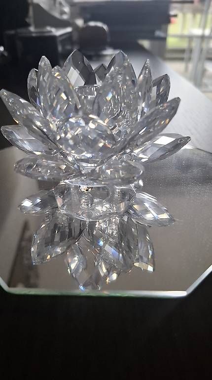 Swarovski Portacandele: Swarowski Kerzenhalter – Nuovo (secondo la descrizione) da Wäldi venduto da Fergiu 2