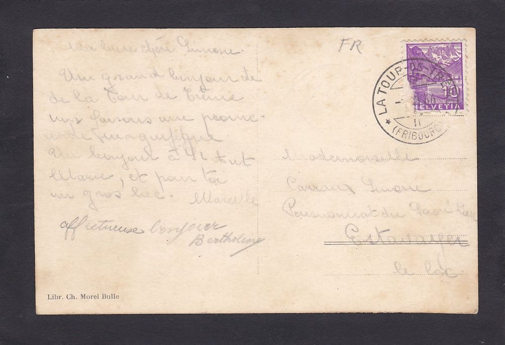 LA TOURDETRÊME, 1936, Poste Kaufen auf Ricardo