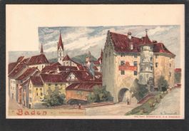 AG. Baden Künstlerkarte K.Dussault