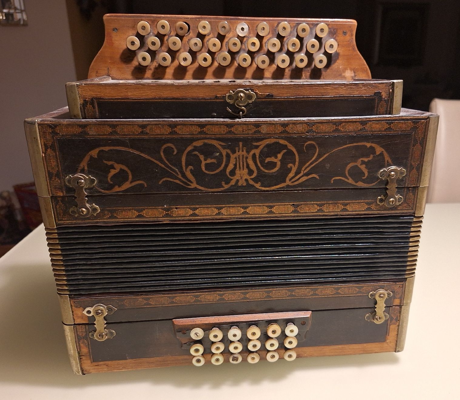 Musikinstrumente: Antike Handorgel – Defekt aus Jona von were47