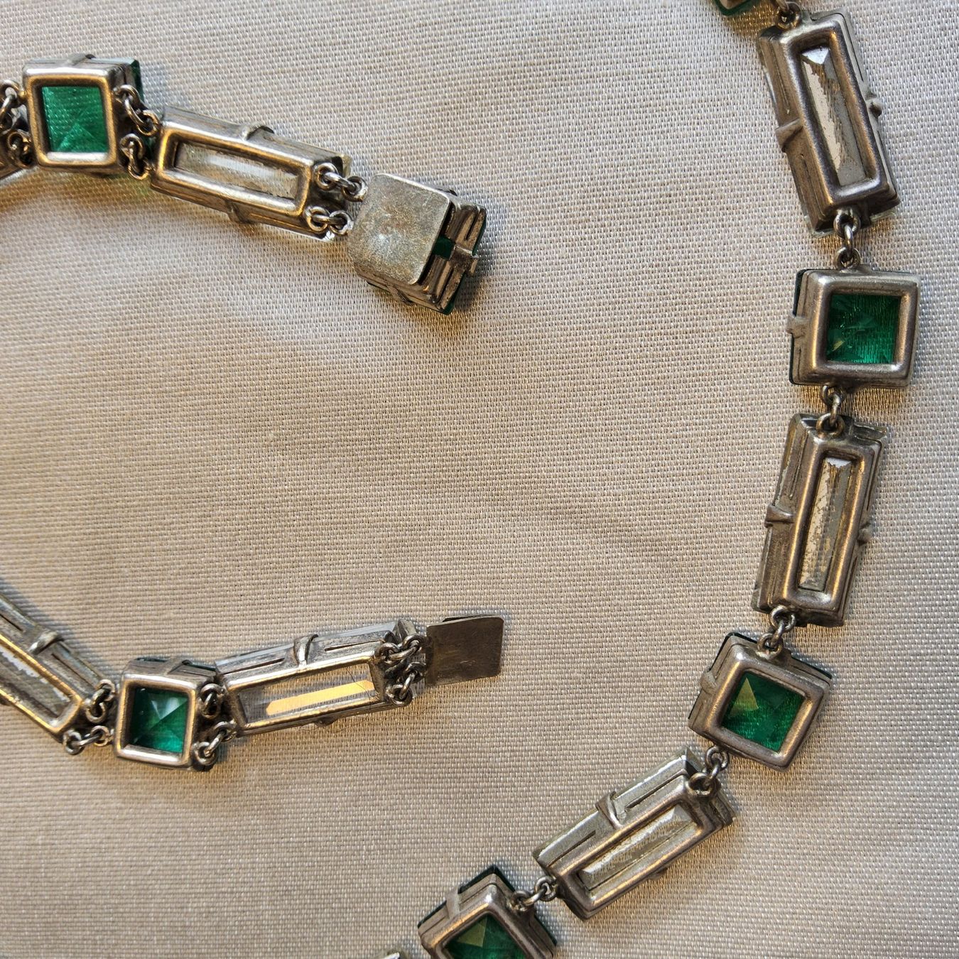 Altri gioielli: Art Déco Collier und Armband, ca 1910, Strass – Usato da Zürich venduto da helsan 7