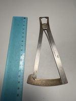 Antiker Uhrmacher-Tasterzirkel GLOBE – Vintage Dickenmesser 
