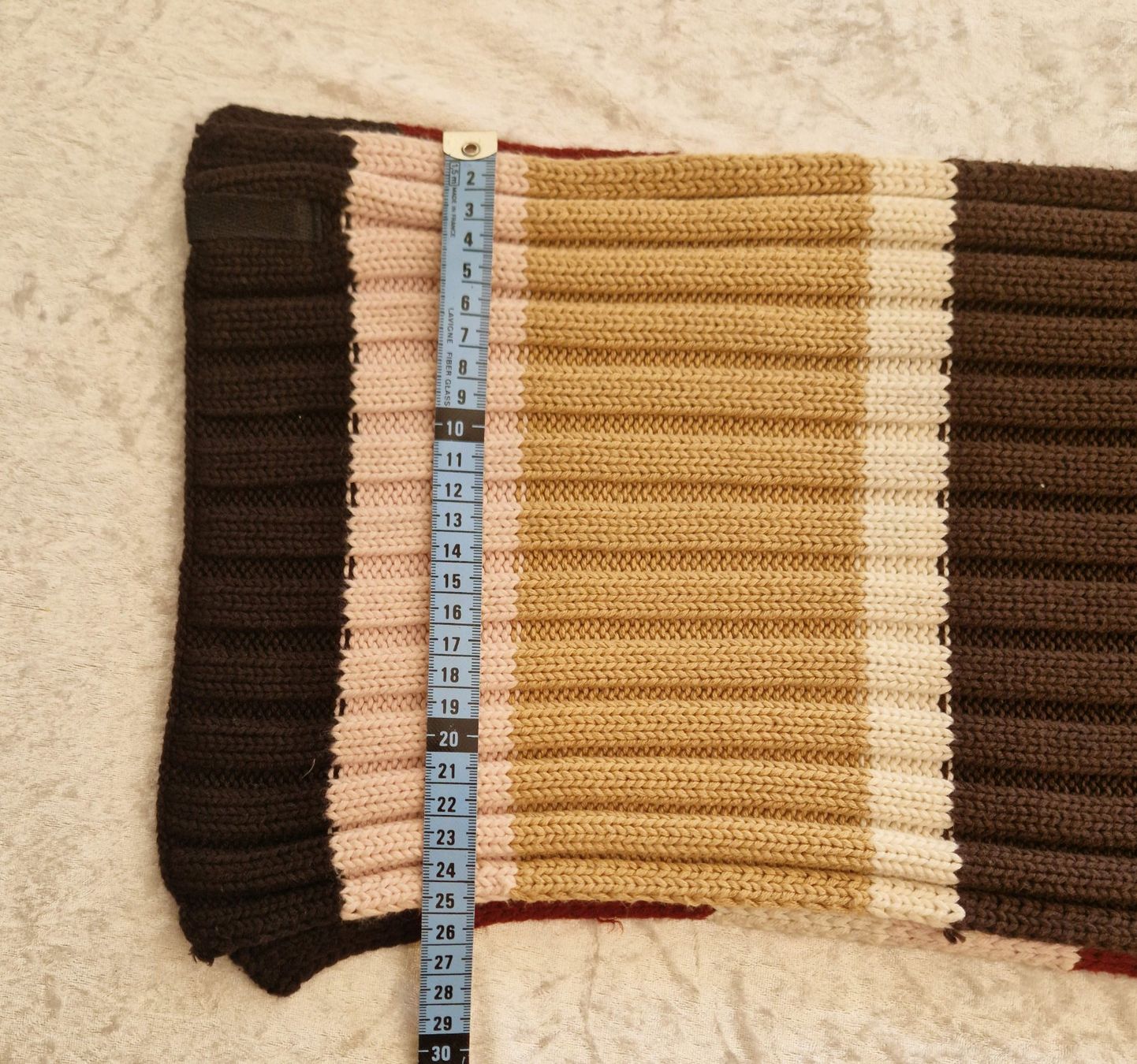 Cecil Foulards, Tücher & Schals: CECIL dicker Rippstrick Schal herbstliches Colour Blocking – Neu und originalverpackt aus Zürich von Family_Team-AG47-ZTB 8
