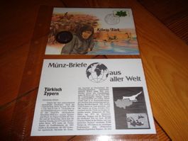 Münzbrief Türkisch Zypern