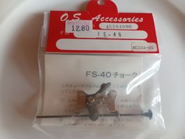 O.S. Motor Choke Ventil Zusammenbau