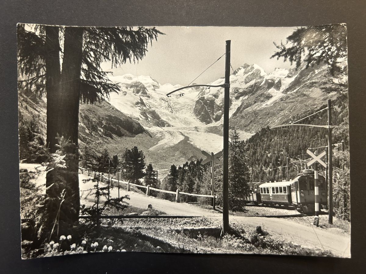 Cartes postales: RhB Bernina-Bahn Rar – D'occasion à Fanas par Alessio11