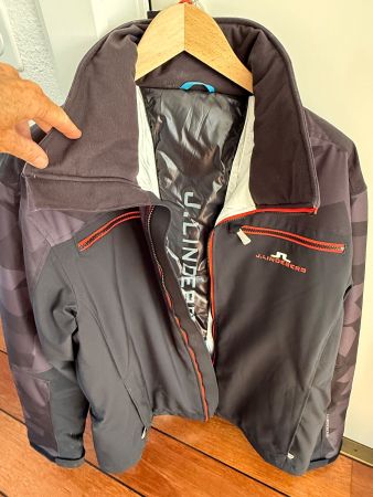 Veste J.Lindeberg noire et grise taille XXL