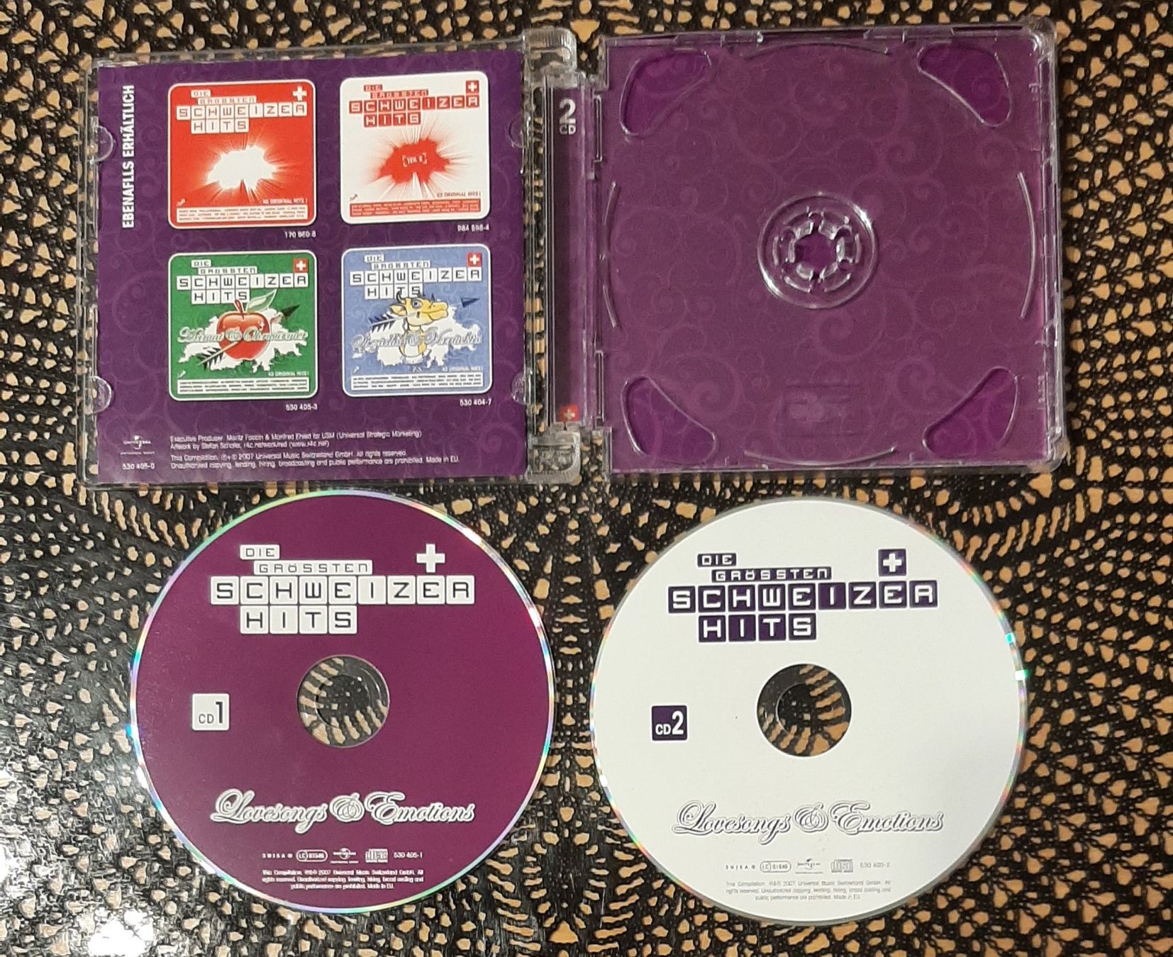 CD: Die Grössten Schweizer Hits - Lovesongs & Emotions CD 2007 – Usato da Amriswil venduto da Celini3 2