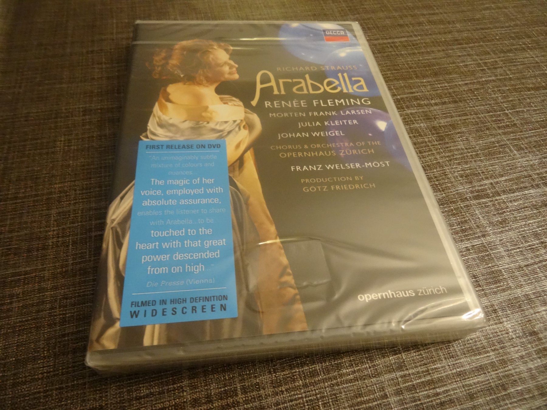 Alle DVDs: Strauss - Arabella Fleming DVD NEU – Neu und originalverpackt aus Olten von Disc-Ausverkauf