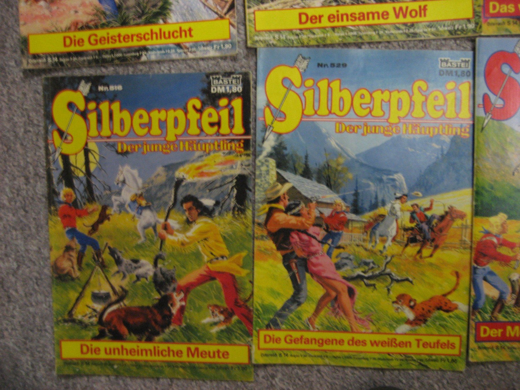 Comics: 8 Silberpfeil Comics – Gebraucht aus Bottighofen von Spiderman61 3