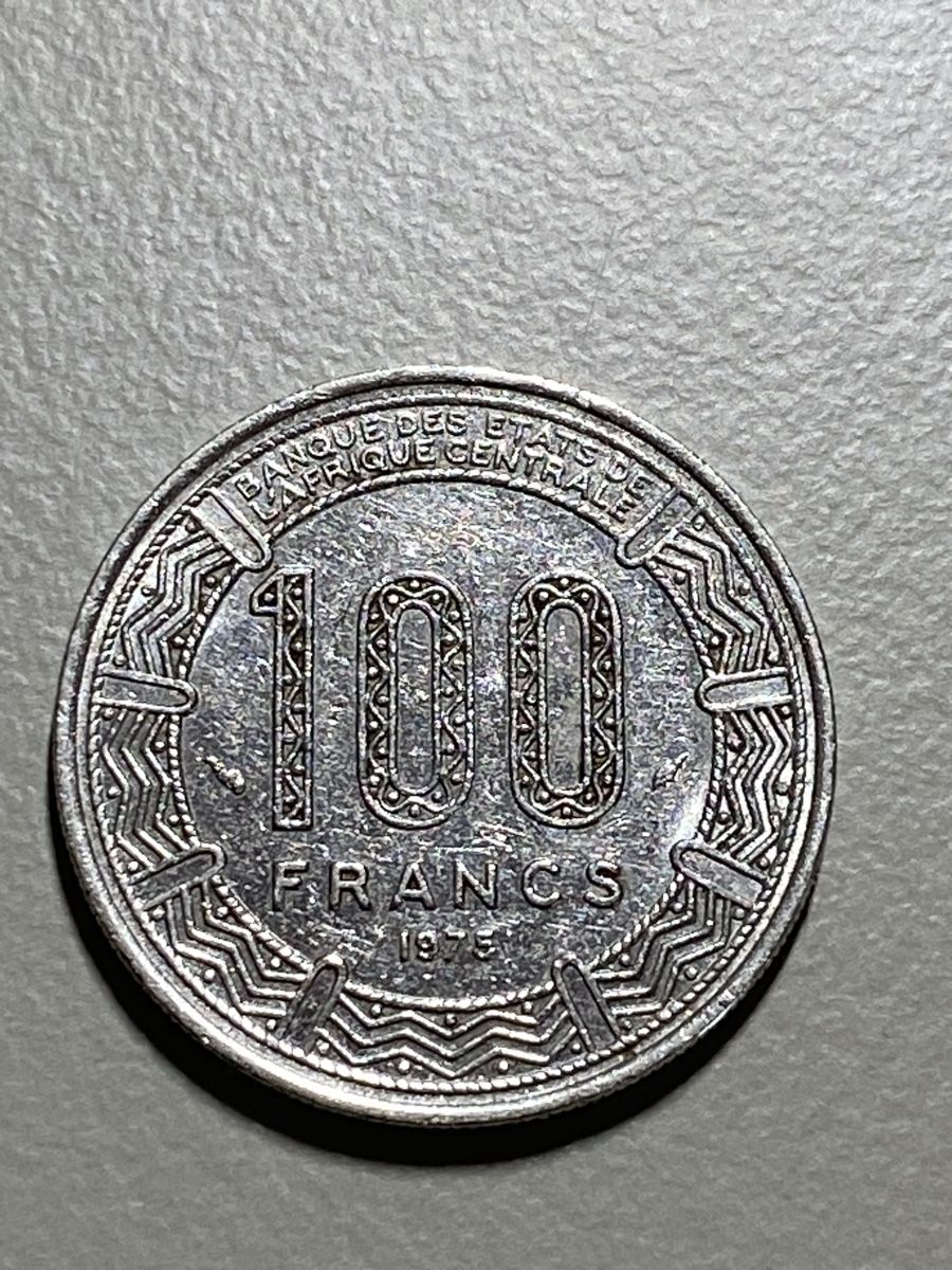 Tutti le monete: Gabon - 100 francs - 1975 – Usato da Payerne venduto da Mike1682