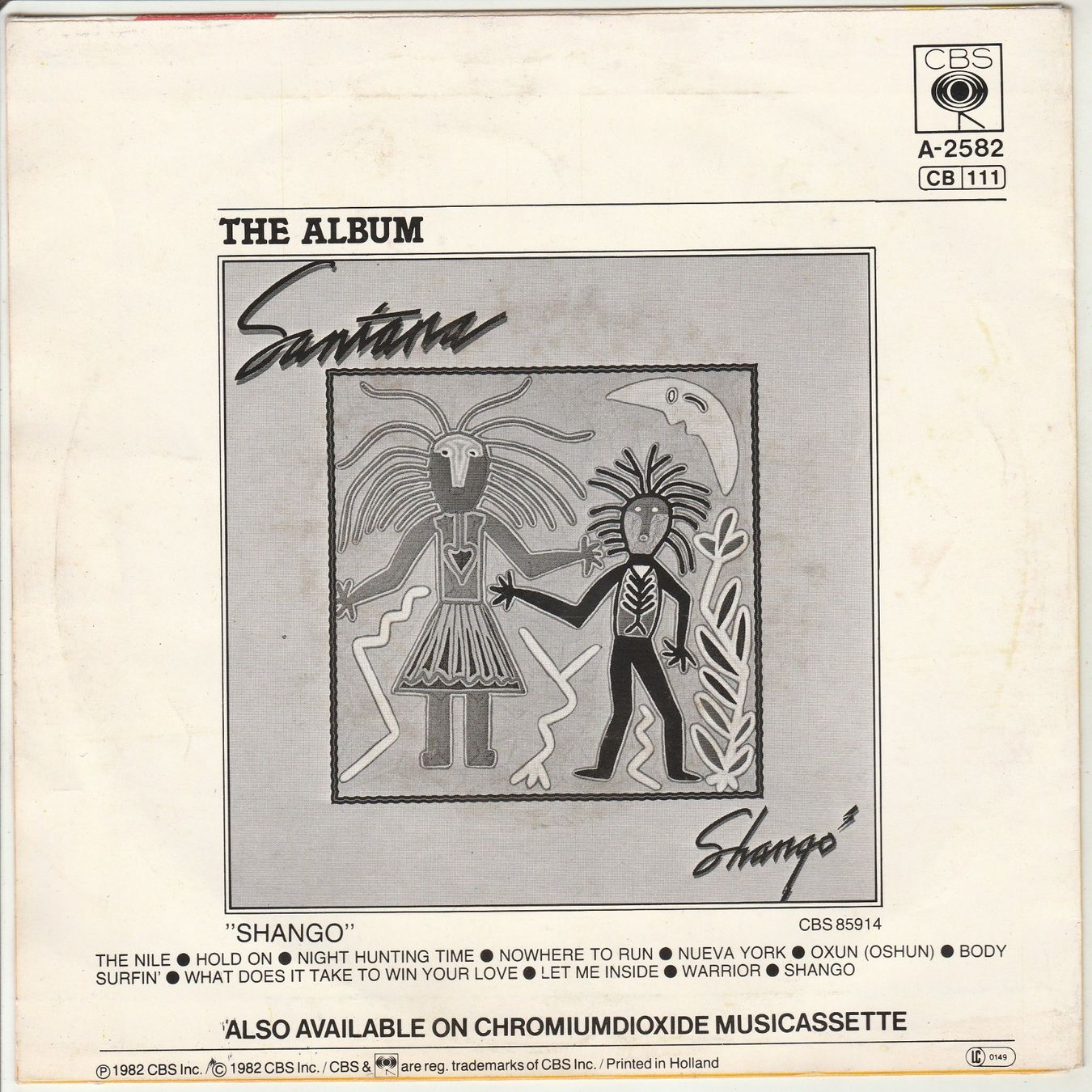 Dischi in vinile: Santana - Hold on 7" Vinyl 1982 – Usato da Tübach venduto da JamesStone 1