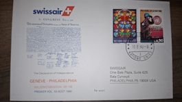 Swissair Geneve - Philadelphia 10.08.1990