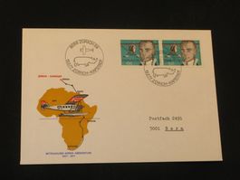 Mittelholzer-Afrika-Gedenkflug Zürich- Kapstadt 13.02.1977