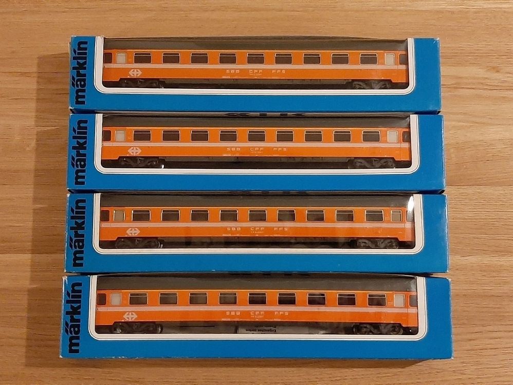 Märklin 4267 Personenwagen SBB Eurofima (4x) (Gebraucht) in Dietlikon ...