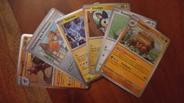 Pokémon Sammelkarten "Schwarze Blitze"