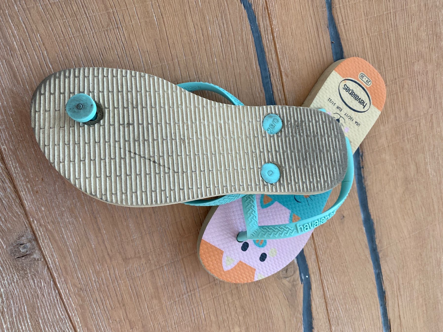 Havaianas Schuhe für Mädchen: Havaianas Gr. 29/30 – Gebraucht aus Himmelried von Dievole 1