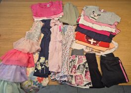 Kleiderpaket 2, Sommer, Mädchen, 19 Teile, Grösse 116