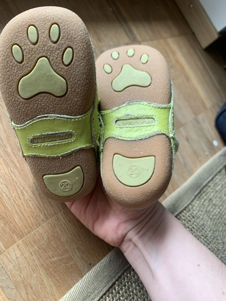 Vertbaudet Scarpe per ragazzi: Vertbaudet Leder Krabbelschuhe Gr. 20 Frühling – Usato da Basel venduto da O-O 3