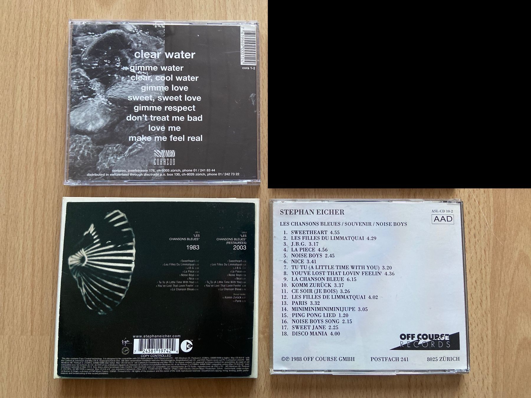CDs: Stephan Eicher, Rudolph Dietrich – D'occasion à Wabern par fingersinfactories