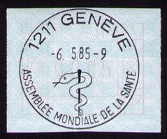 ATM 6_Sonder-VO 6.5.85_1211 GENÈVE_ASSEMBLÉE DE LA SANTÉ !