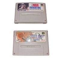 NBA Pro Basketball + Dunk & Hoop Super Famicom SNES Japanese