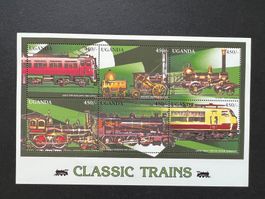 Uganda Eisenbahn Classic Trains Block  ** Luxus (C306)