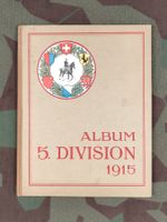 Album 5. Division 1915, mit Widmung