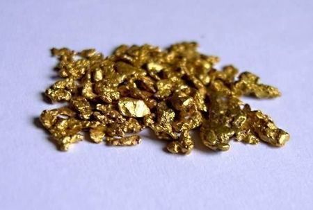 3 GOLD  NUGGETS - Bering Sea