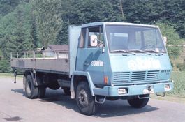 Schweiz Steyr Lastwagen StahlTon mit Pritsche