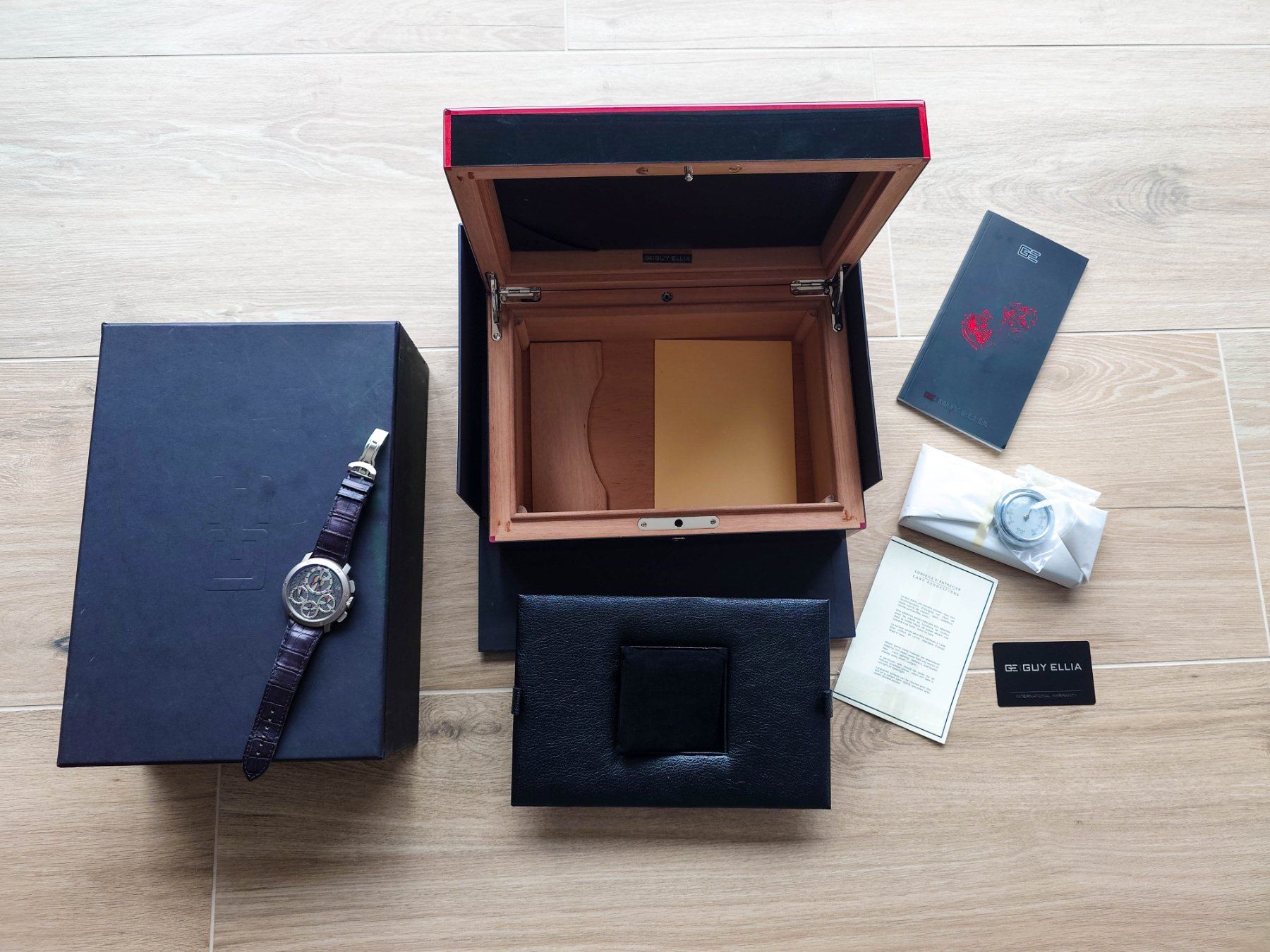 Rolex Uhren: Guy Ellia Jumbo Chrono OG RS 2388 – Neu (gemäss Beschreibung) aus Epalinges von Edelweiss51 7