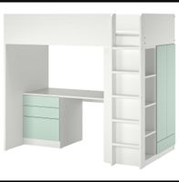 Smastad IKEA Hochbett hellgrün in sehr gutem Zustand