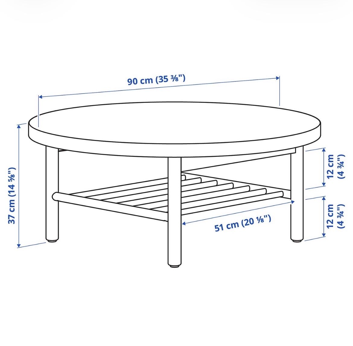 Tavoli: Ikea coffee table – Usato da Edlibach venduto da tud_b7y5 3