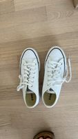 Weisse Converse All Stars, Grösse 36.5, ideal für den Sommer