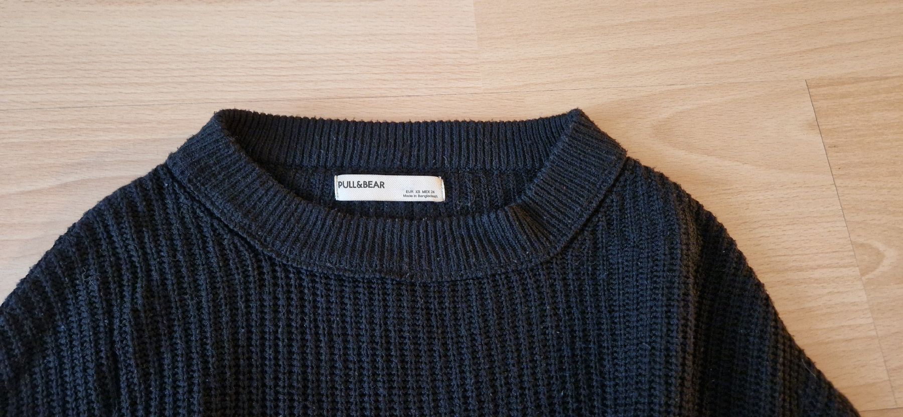 Pull&Bear Maglioni & Felpe: Pull&Bear Strickpullover, Schwarz, Gr. S – Usato da Rüfenacht BE venduto da Loeti1992 2