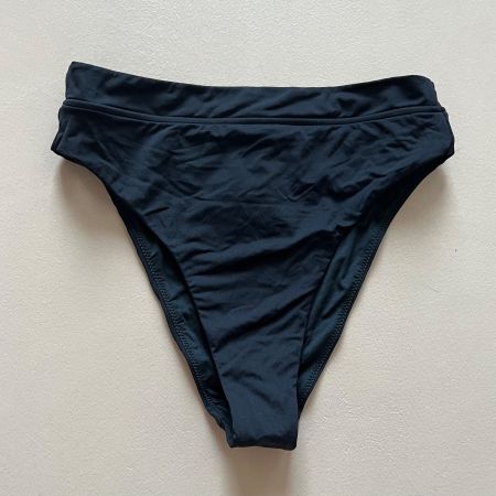 neue SEAFOLLY Bikini Hose Banded High Rise French Riviera 🖤
