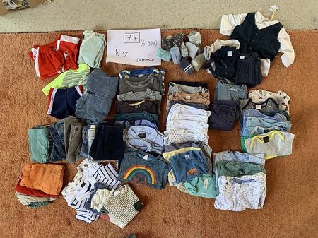 Lot Kinderkleider Junge 74 Sommer (6-9 Monate)