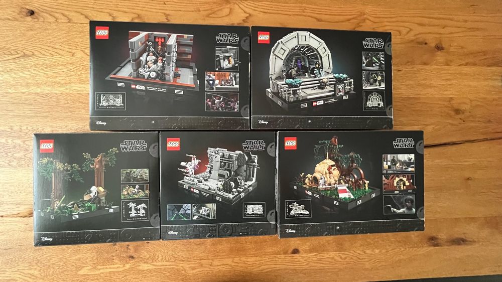 Lego 75329 & 75330 & 75339 & 75352 & 75353 Diorama's Ab1.- | Kaufen auf ...