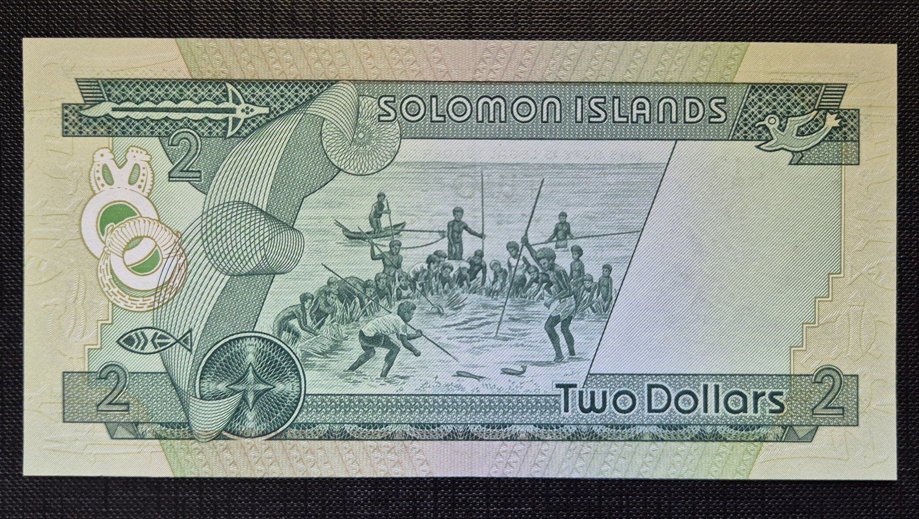 Banknoten: 2$ SOLOMON ISLANDS (1977) – Neu (gemäss Beschreibung) aus Zürich von brinkosos 1