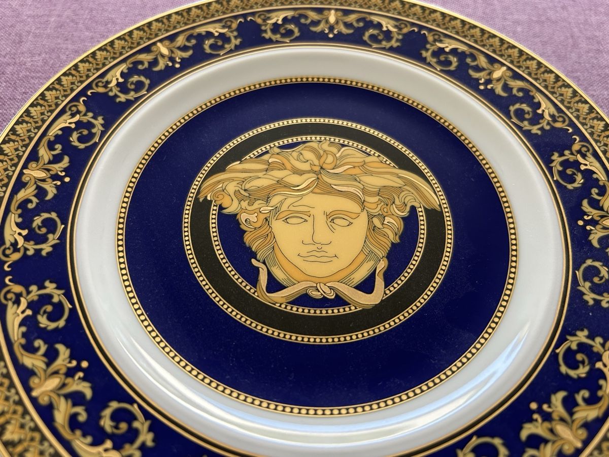 Versace Services de table: Versace Blue Medusa kleine Teller – D'occasion à Heiligkreuz (Mels) par Oldtimerfan03 5
