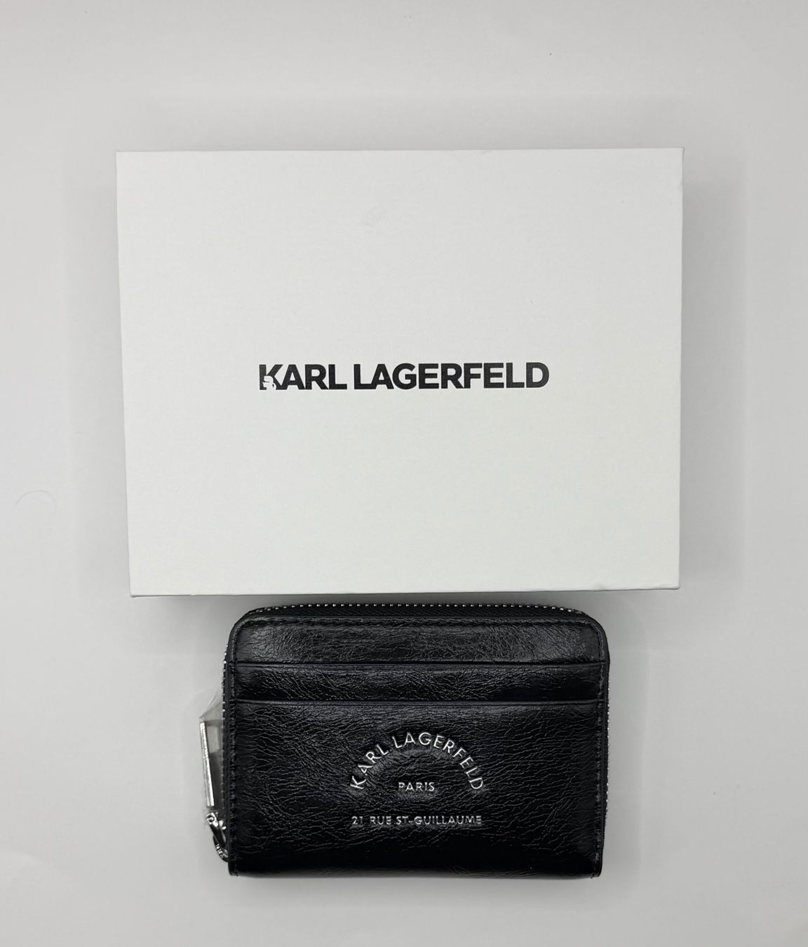 Karl Lagerfeld Portafogli: KARL LAGERFELD ZIP - Geldbörse - black – Nuovo e nell'imballaggio originale da Oberaach venduto da Dandy2021 5