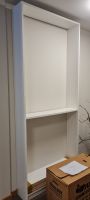 2 Bücherregale weiss 80 bzw. 90 x 22 x 220 cm