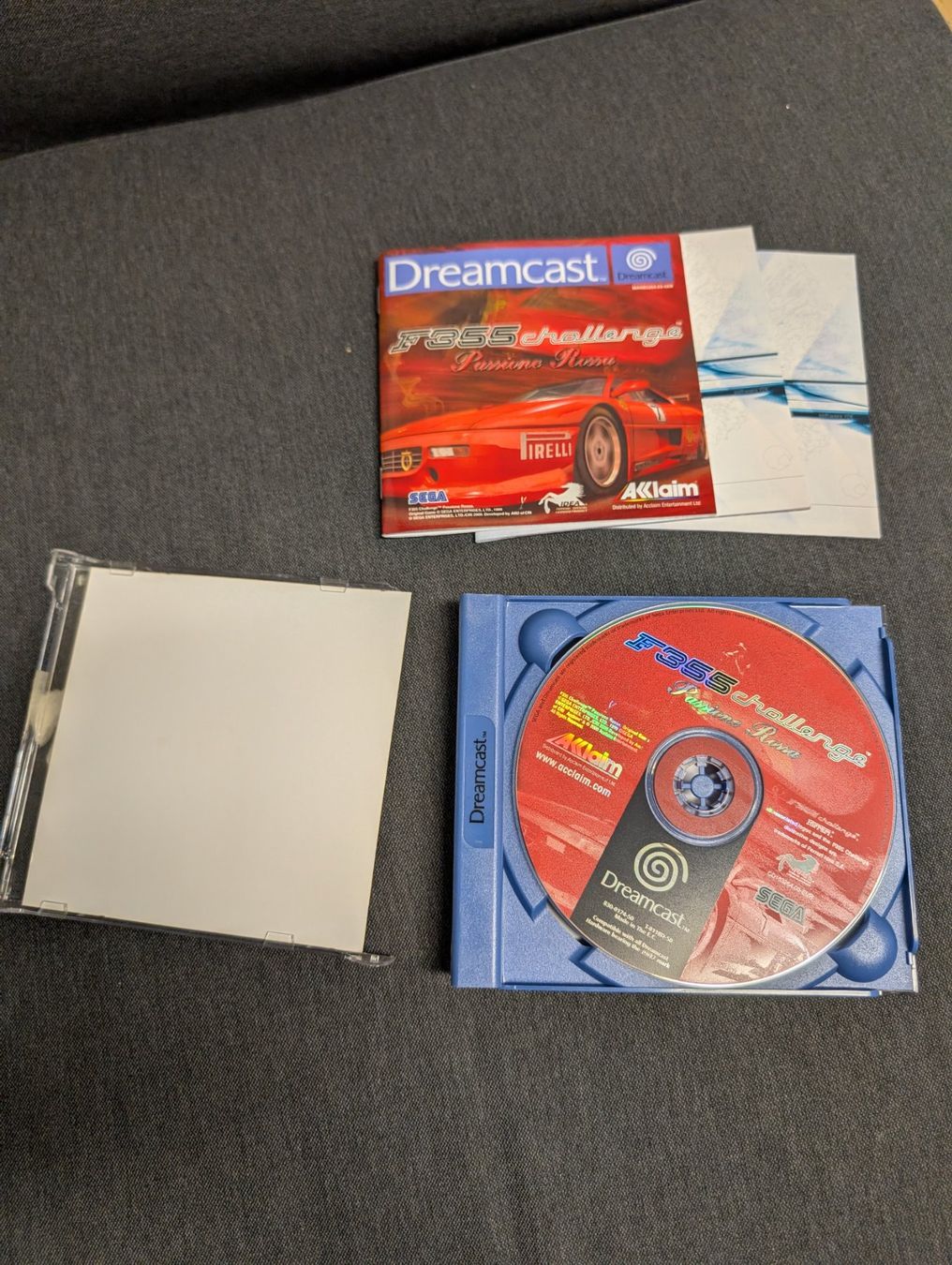 Giochi: F355 Sega Dreamcast – Usato da Giubiasco venduto da Ticinerd 2