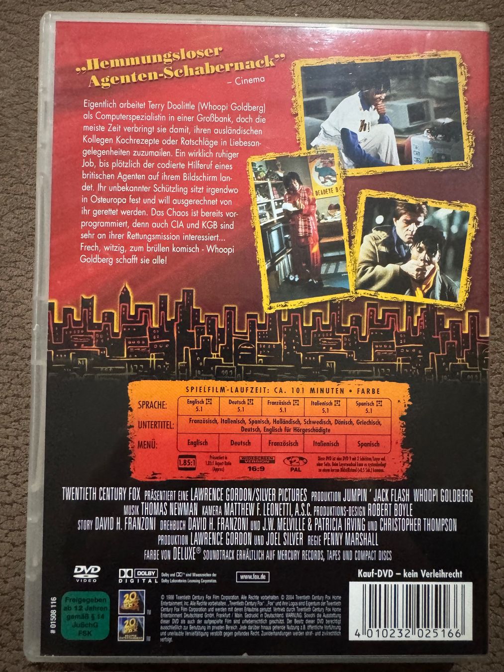 Tutti i DVDs: Jumpin’ Jack Flash – Usato da Dietikon venduto da MuNathy 1